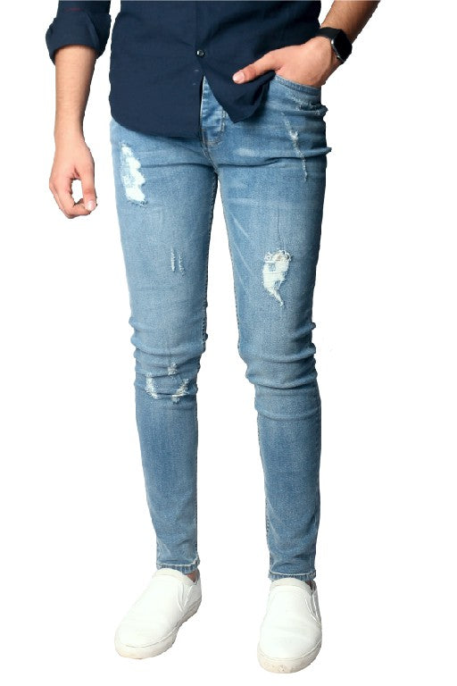 OSLO - LIGHT WASH RIP JEAN