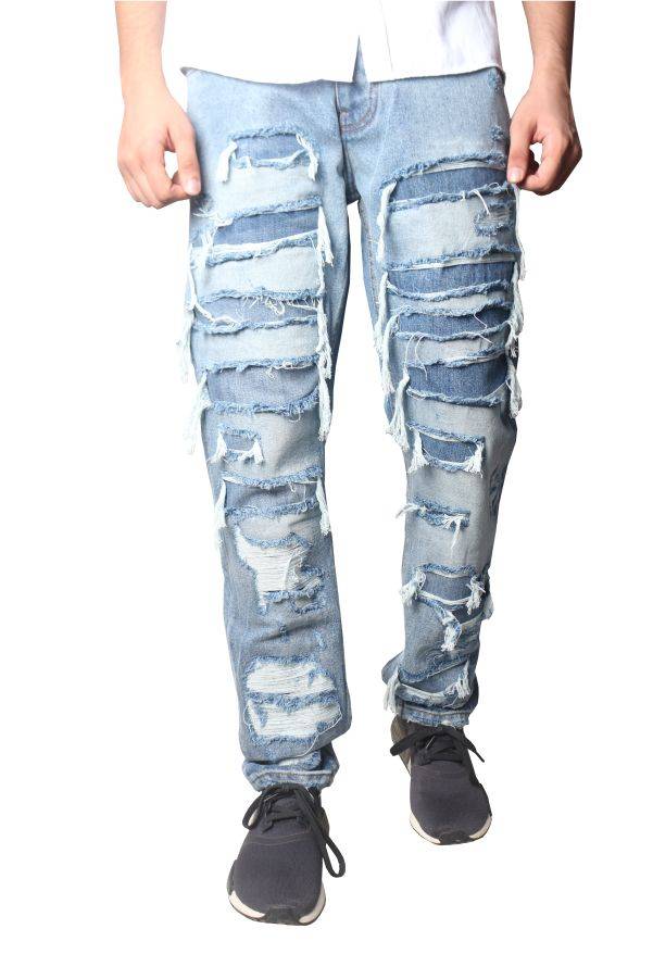 CASTRIES - DISTRESSED JEAN