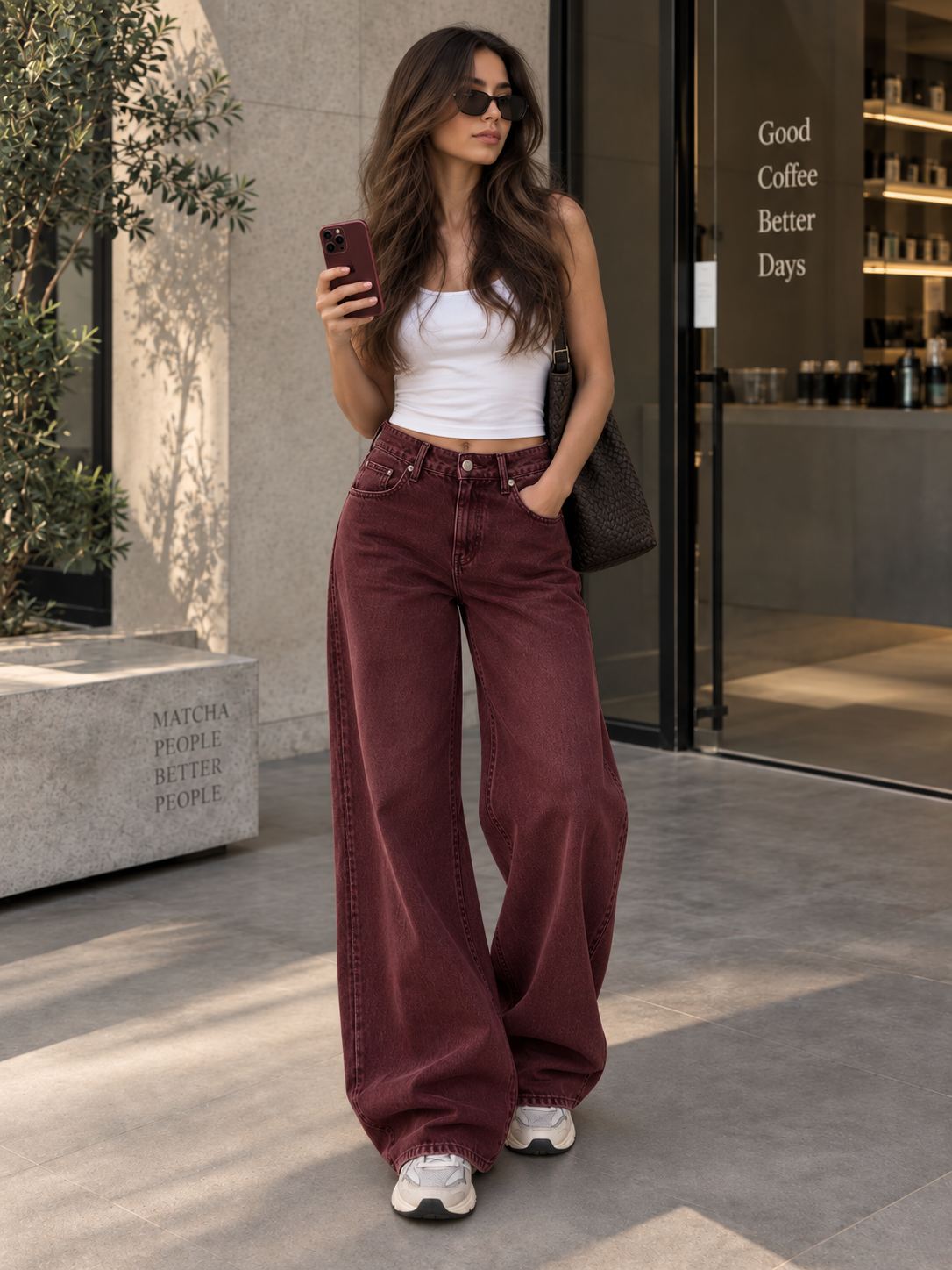 DIJON - F026 - MAROON WINE